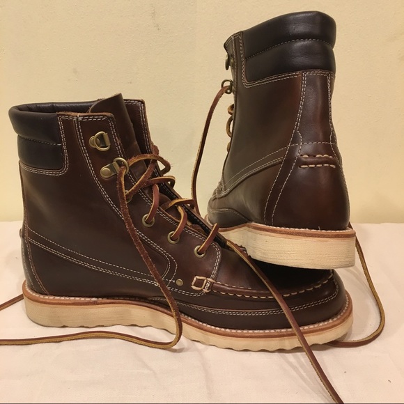 JCrew Wallace & Barnes Byrd Boots Brown Size 8.5 - Picture 6 of 6
